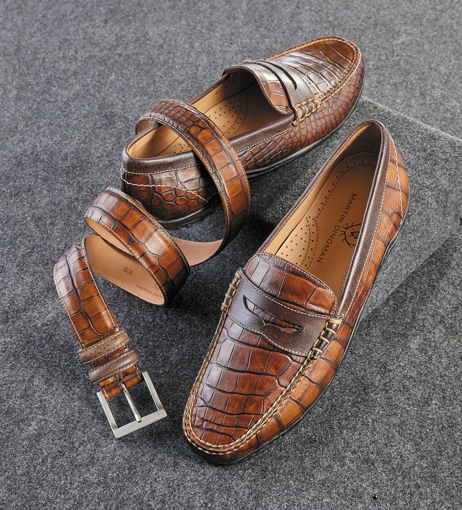 Martin Dingman Bill Alligator-Grain Belt - Image 4