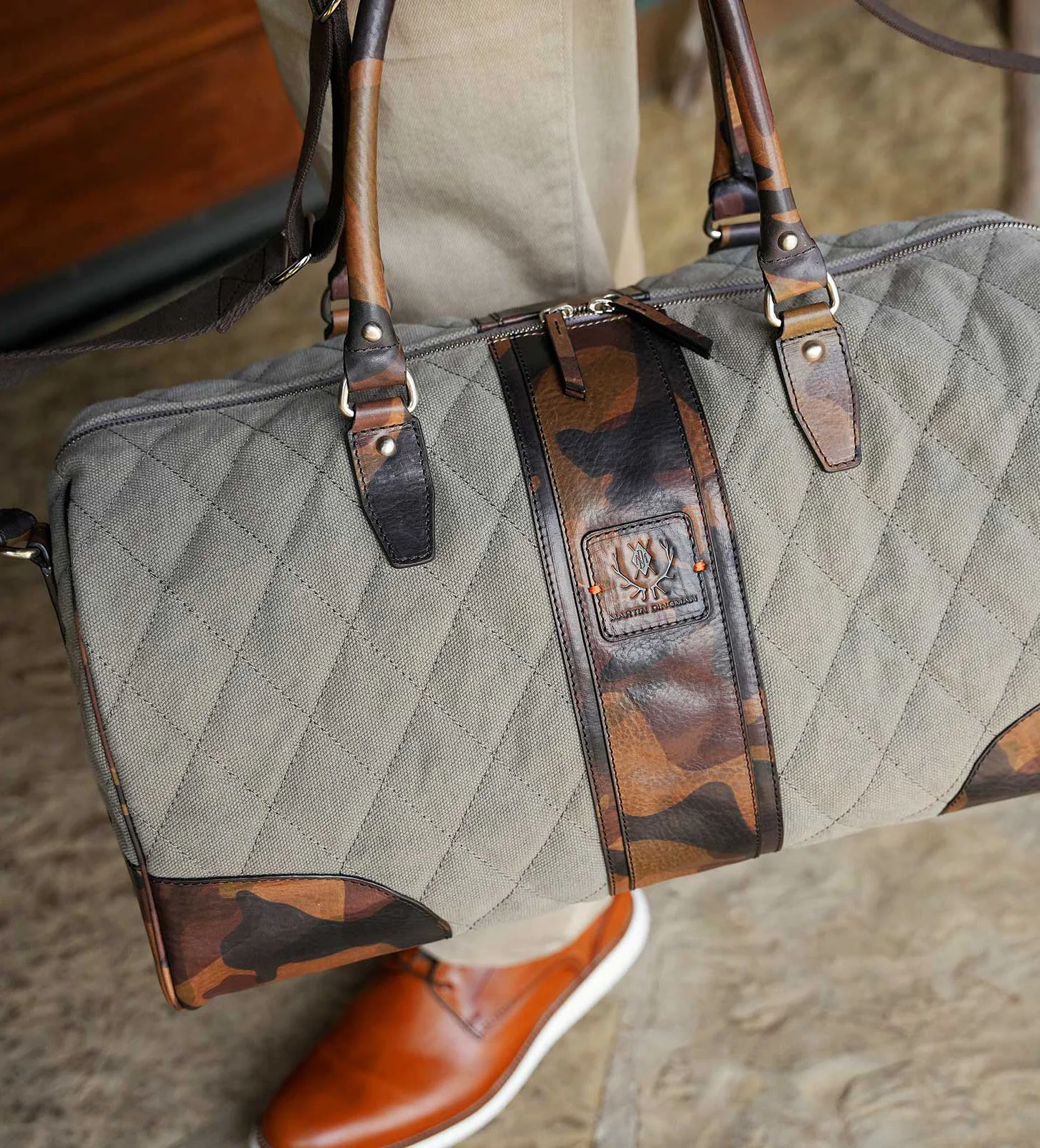 Martin Dingman Woodland Duffle Bag - Image 11